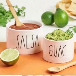 Rae Dunn Guac and Salsa Ser